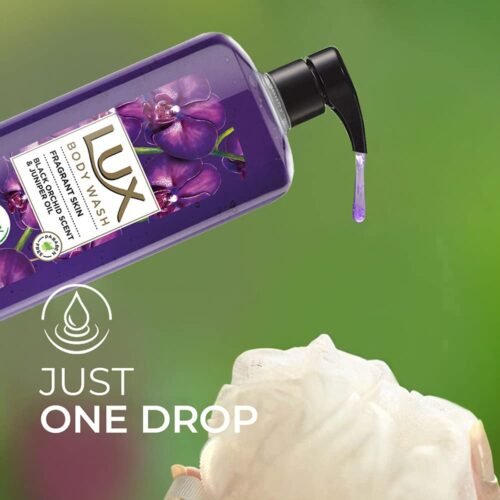 Lux Body Wash Fragrant Skin Black Orchid Scent & Juniper Oil SuperSaver XL Pump Bottle