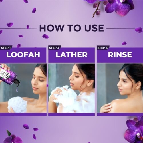 Lux Body Wash Fragrant Skin Black Orchid Scent & Juniper Oil SuperSaver XL Pump Bottle