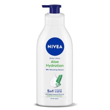 NIVEA Aloe Hydration Body Lotion 600 ml 48 H Moisturization Refreshing Hydration