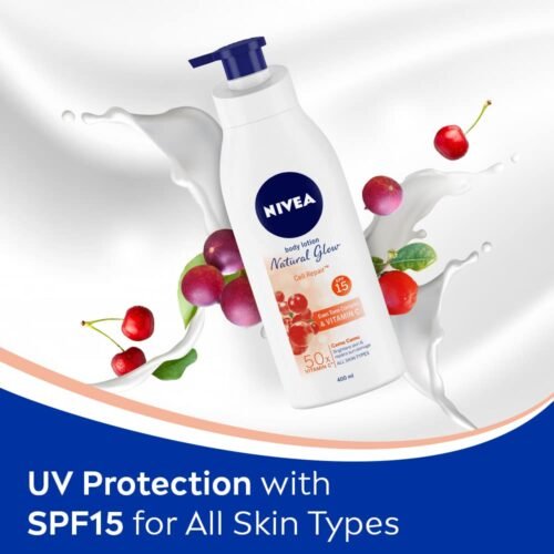 NIVEA Body Lotion Natural Glow, Cell Repair