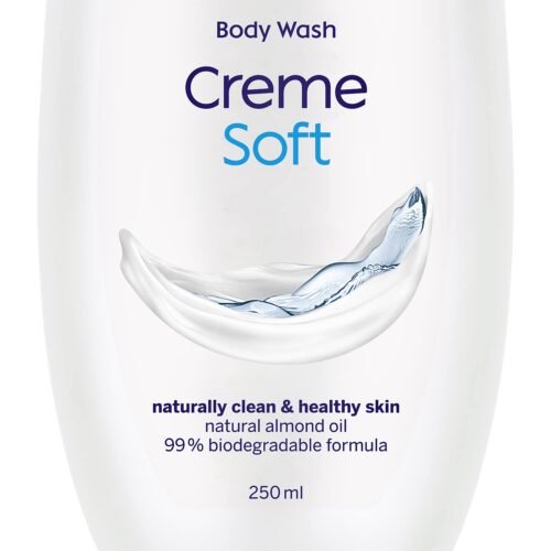 NIVEA Crème Soft 250ml Body Wash Shower Gel with Natural Almond Oil