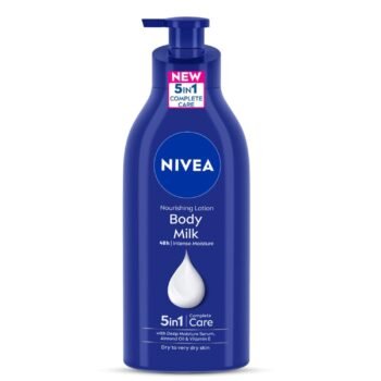 NIVEA Nourishing Body Milk 600ml Body Lotion 48 H Moisturization With 2X Almond Oil