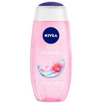 NIVEA Waterlily and oil 125 ml Body Wash Shower Gel with Scent of Waterlily