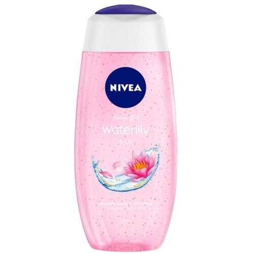 NIVEA Waterlily and oil 125 ml Body Wash Shower Gel with Scent of Waterlily
