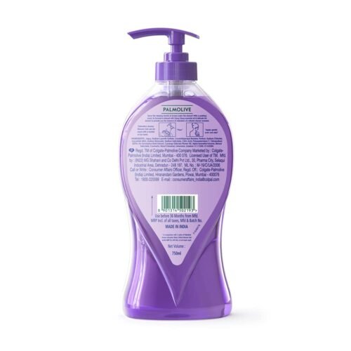 Palmolive Aroma Absolute Relax Body Wash For Women & Men, 750Ml Shower Gel Single Pump Bottle1