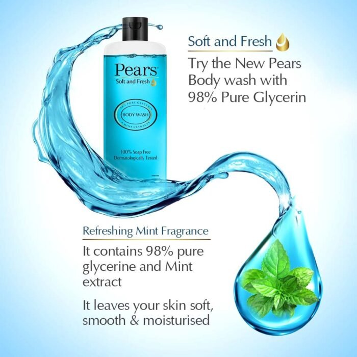 Pears Soft & Fresh Shower Gel 250 ml