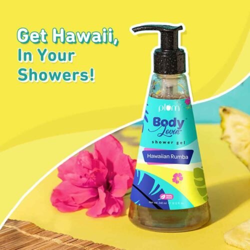 Plum BodyLovin' Hawaiian Rumba Shower Gel SLS-Free Body Wash For Women & Men