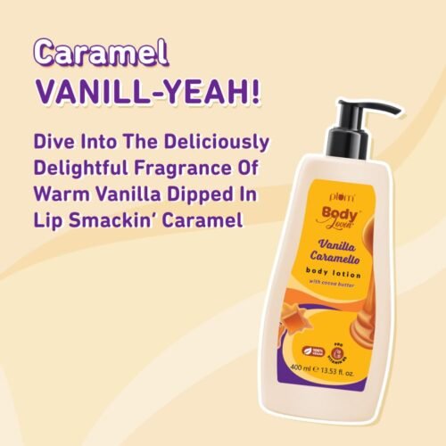 Plum BodyLovin' Vanilla Caramello Body Lotion Cocoa Butter & Vitamin B5 For Deep Moisturization1