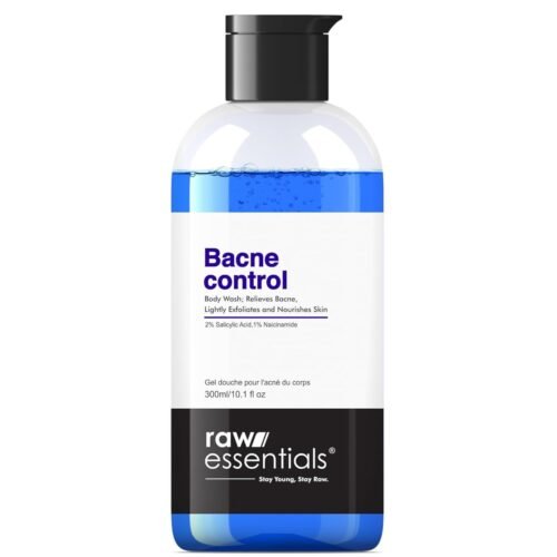 Raw Essentials Bacne Control Body Wash, 2% Salicylic Acid, 1% Niacinamide 300ml