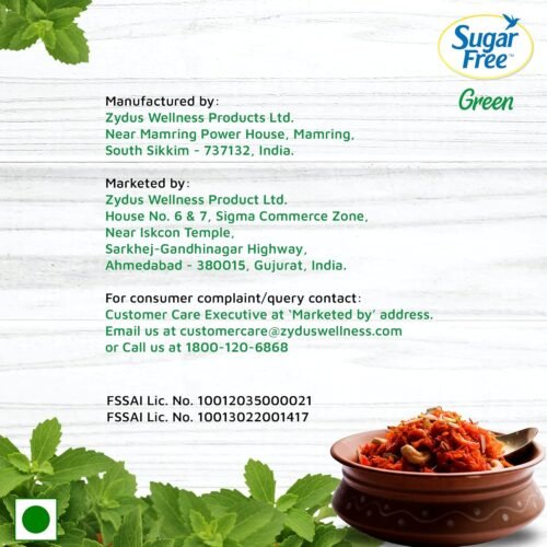 Sugar Free Green Stevia, 300 Pellets 100% Plant-based Natural Sweetener 100% Natural