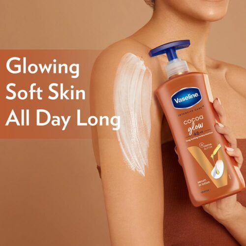 Vaseline Cocoa Glow Serum In Lotion, 400 ml