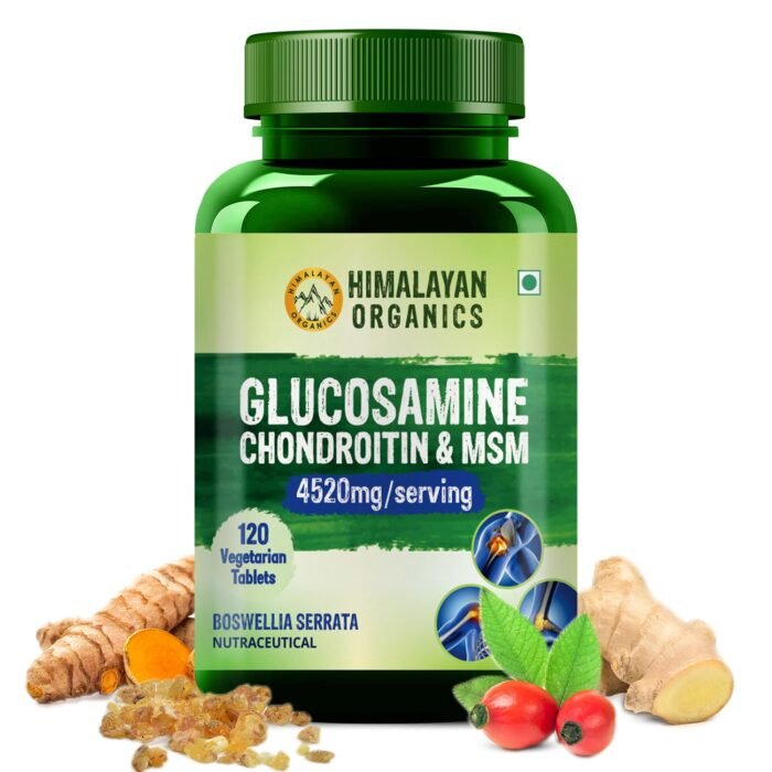 Vlado’s Himalayan Organics Glucosamine Chondroitin MSM with Boswellia Cartilage & Joint Support Supplement Glucosamine