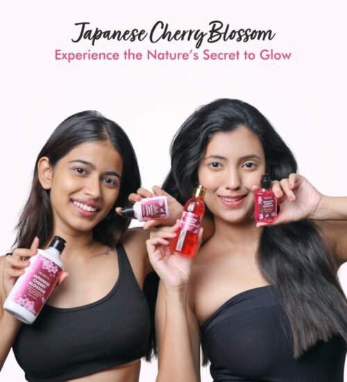 Japanese Cherry Blossom Body Lotion - Nourishing Moisturizer Cream for Dry Skin