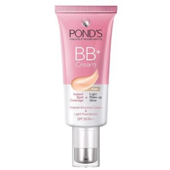 POND'S Bb+ Cream, Instant Spot Coverage + Light Make-Up Glow, Ivory 30G, Natural