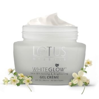 Lotus Herbals WhiteGlow Skin Whitening And Brightening Gel, Face Cream