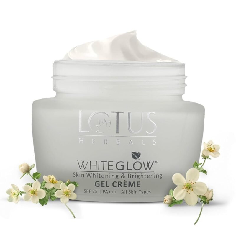 Lotus Herbals WhiteGlow Skin Whitening And Brightening Gel, Face Cream