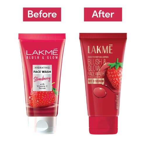 Lakme Blush & Glow Exfoliating Face Wash with Vitamin C Serum