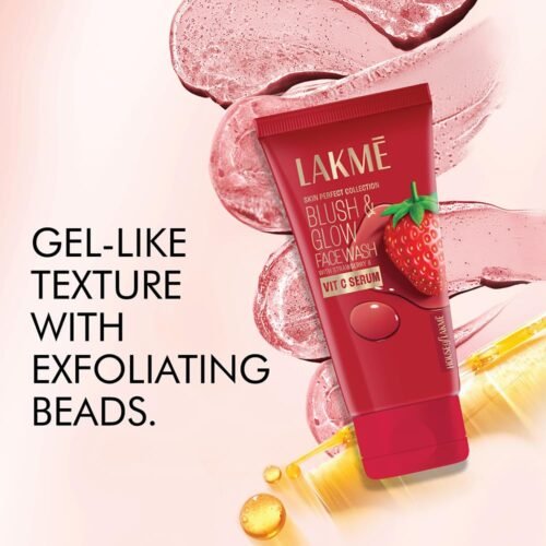 Lakme Blush & Glow Exfoliating Face Wash with Vitamin C Serum