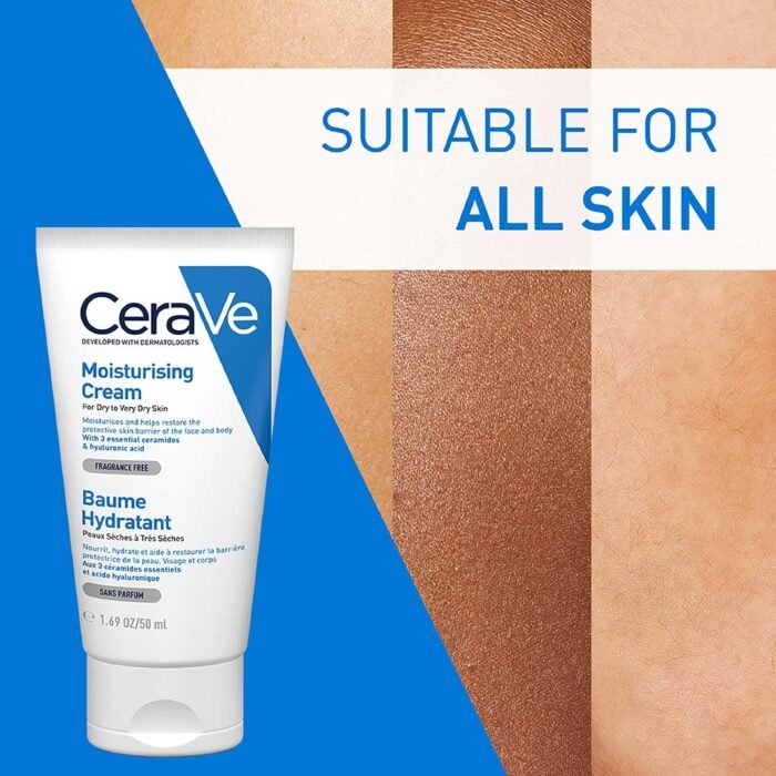 CeraVe Moisturizing Cream For Dry To Very Dry Skin