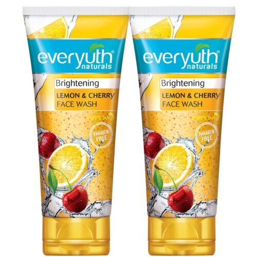 Everyuth Naturals Brightening Lemon&Cherry Face Wash