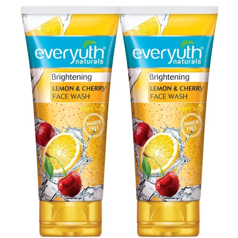Everyuth Naturals Brightening Lemon&Cherry Face Wash