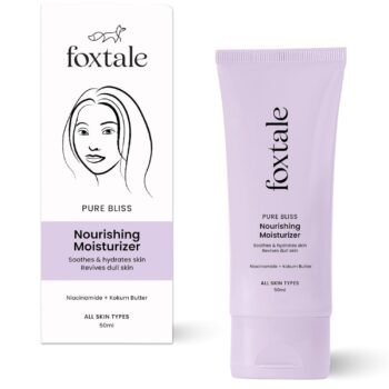 Foxtale Nourishing Face Moisturizer with Niacinamide for 24 Hr Hydration