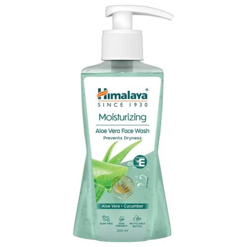 Himalaya Moisturizing Aloe Vera Face Wash, 200ml