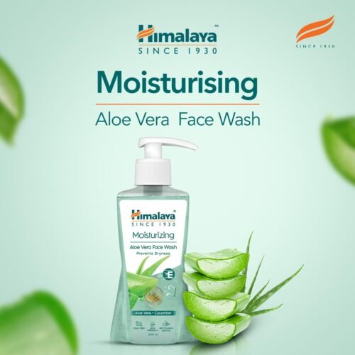 Himalaya Moisturizing Aloe Vera Face Wash, 200ml