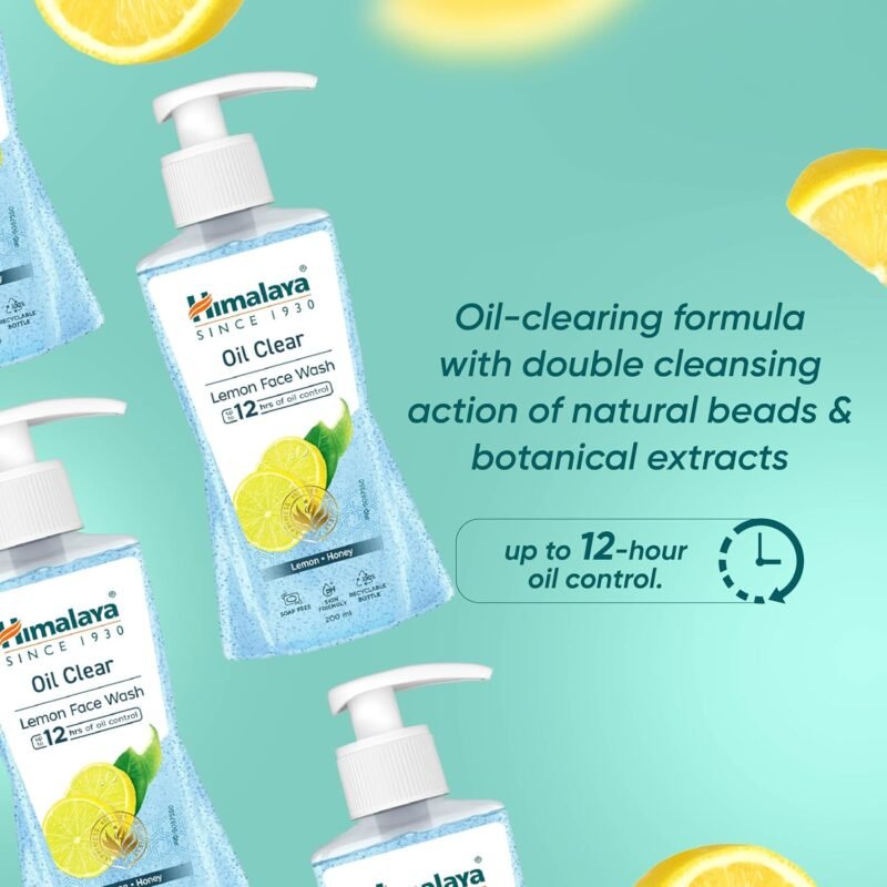 Himalaya Oil Clear Lemon Face Wash, 200ml