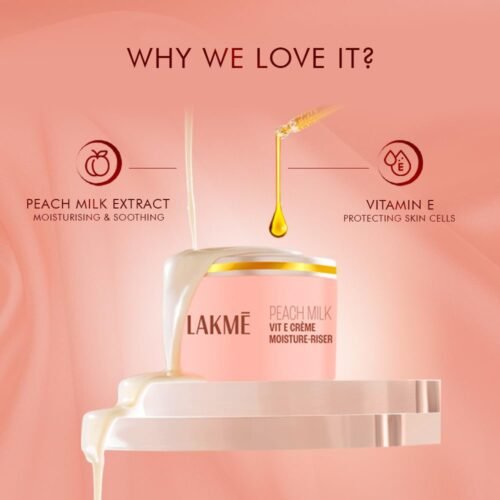 LAKMÉ Peach Milk Soft Crème Moisturizer For Face 100g1