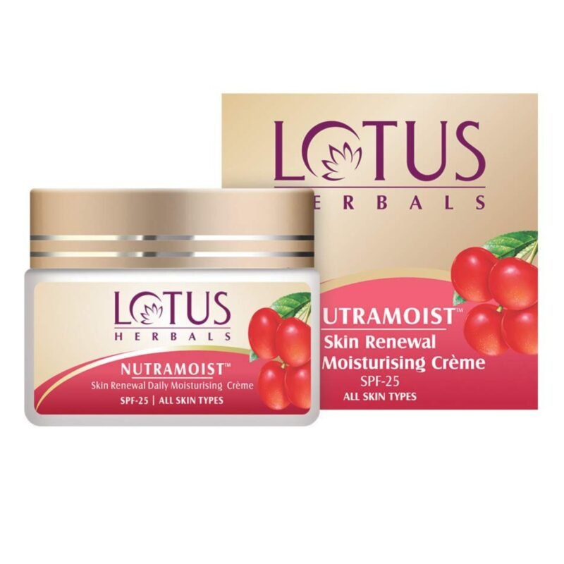 Lotus Herbals Nutramoist Skin Renewal Daily Moisturisng Cream SPF 25