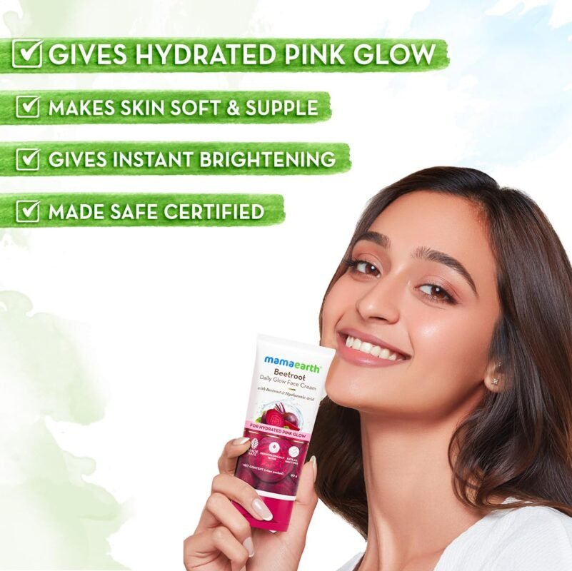 Mamaearth Beetroot Daily Glow Face Cream