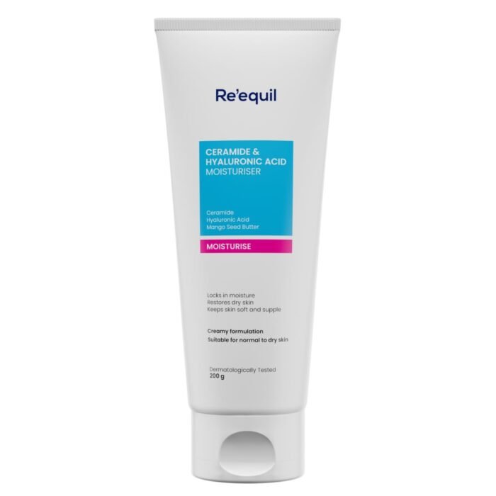 RE' EQUIL Ceramide & Hyaluronic Acid Moisturiser Moisturizer For Face