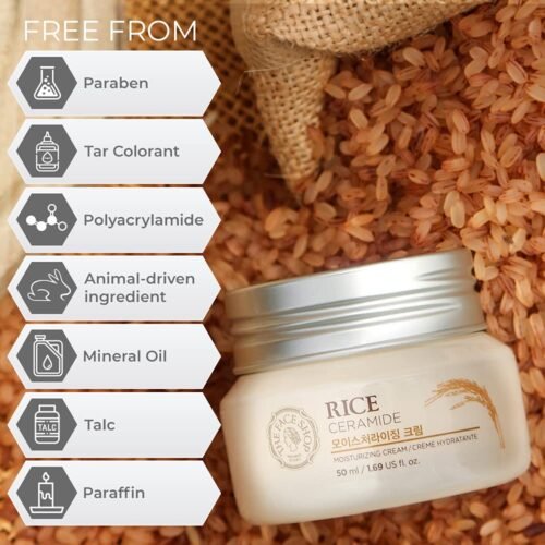 The Face Shop Rice & Ceramide Moisturizing Cream