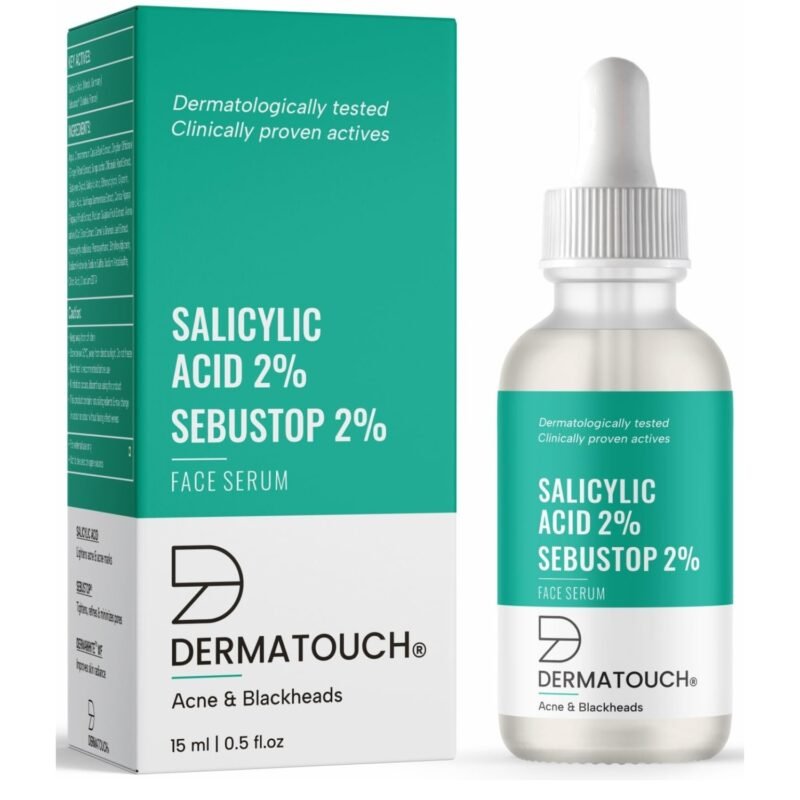 DERMATOUCH Salicylic Acid 2% w/w Sebustop 2% Face Serum