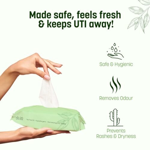 AZAH Intimate Wipes for Women