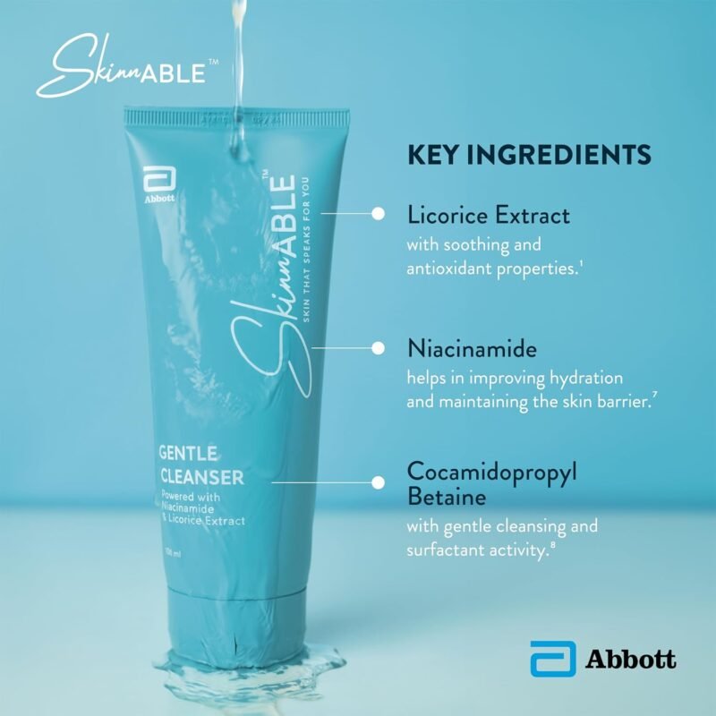 Abbott Skinnable Gentle Cleanser with Niacinamide