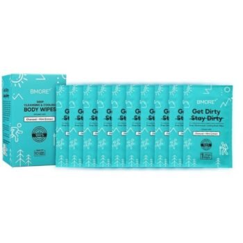 BMore Biodegradable Individually Wrapped Face and Body Wet Wipes