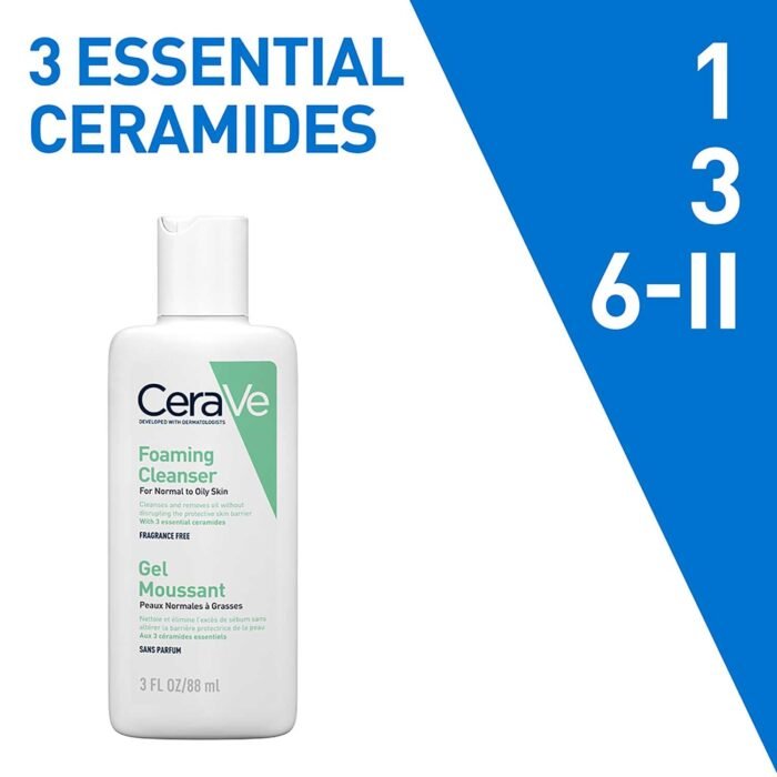 CeraVe Foaming Cleanser For Normal To Oily Skin