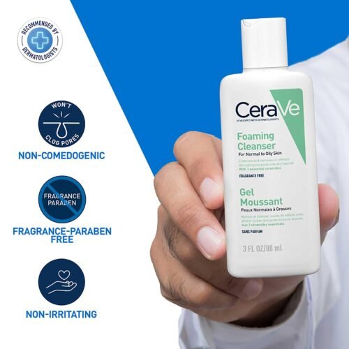 CeraVe Foaming Cleanser For Normal To Oily Skin