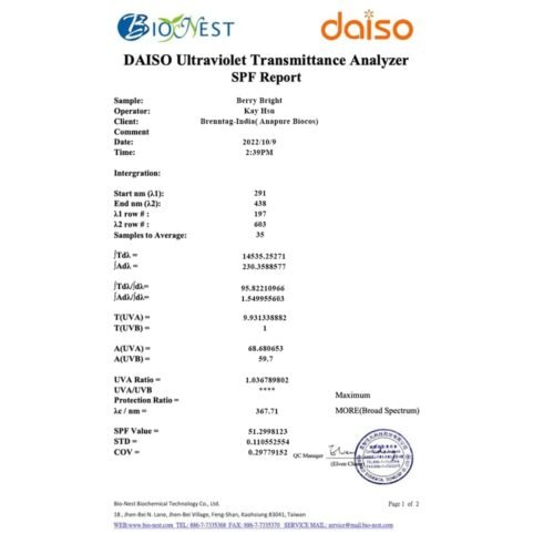 Conscious Chemist Sunscreen SPF 50 PA++++ 50g Sunscreen