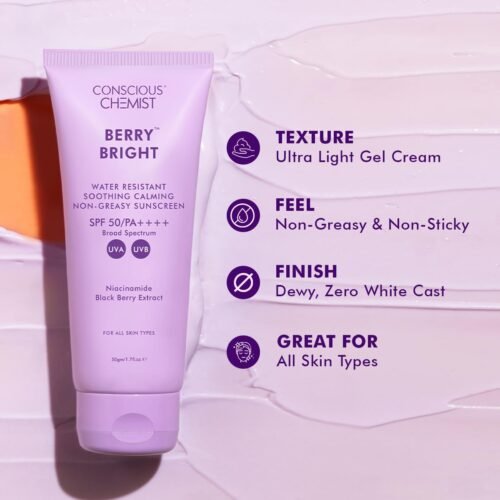 Conscious Chemist Sunscreen SPF 50 PA++++ 50g Sunscreen