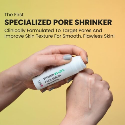 Cos-IQ 20% Niacinamide Face Serum For Clear Glowing Skin, Bright Skin