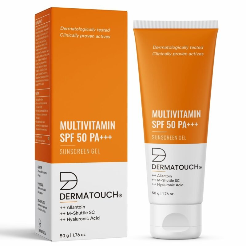 DERMATOUCH Multivitamin Spf 50 Pa+++ Sunscreen Gel