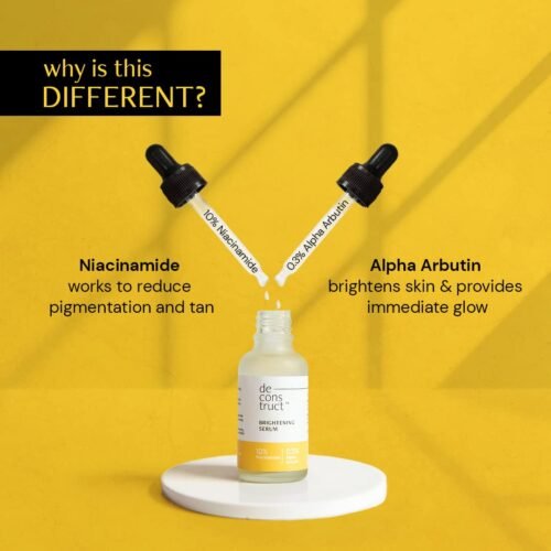 Deconstruct Brightening Serum 10% Niacinamide Face Serum