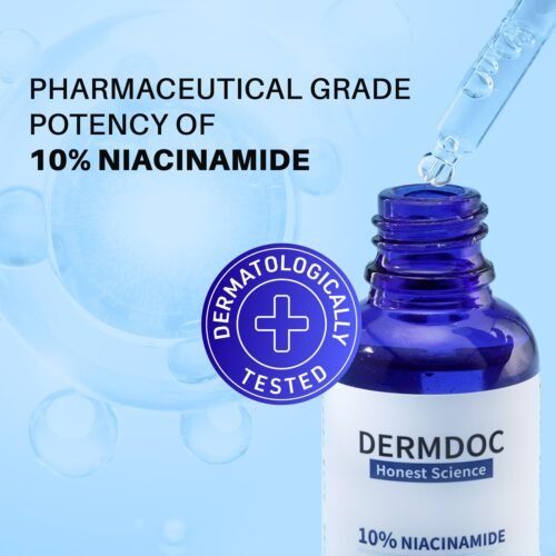 DermDoc 10% Niacinamide Face Serum