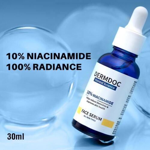 DermDoc 10% Niacinamide Face Serum