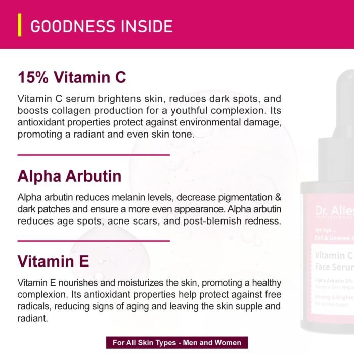 Dr. Alies Professional 15% Vitamin C Face Serum