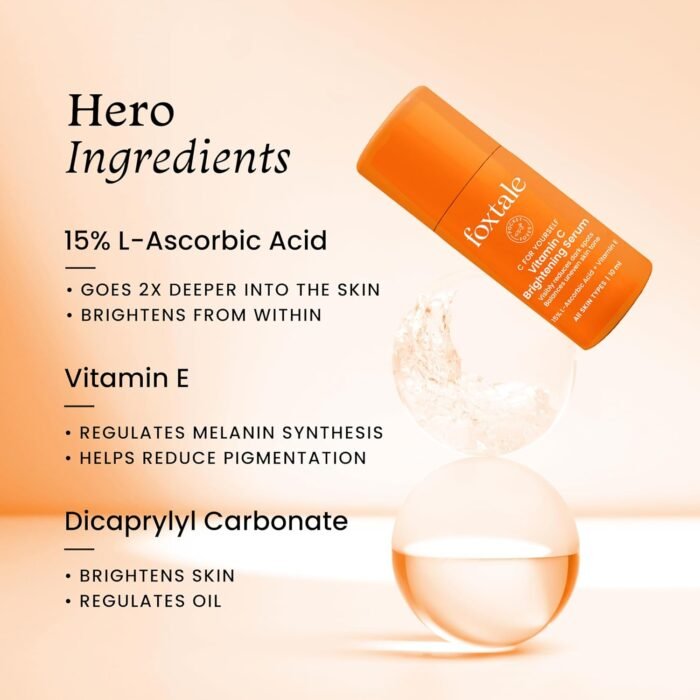 Foxtale 15% Vitamin C Face Serum