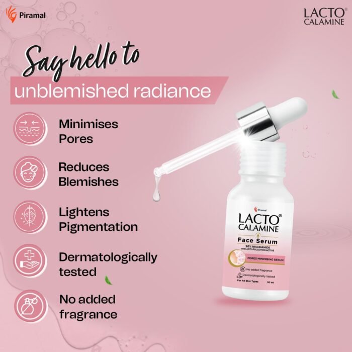 Lacto Calamine 10% Niacinamide Face Serum5